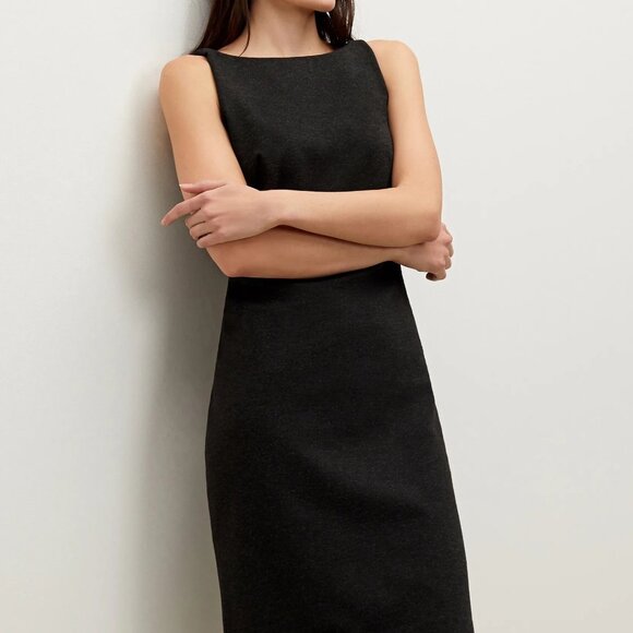 MM Lafleur Lydia Sheath Dress Cinder - Picture 4 of 9